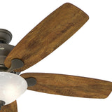 Hunter Regalia II 60-in New Bronze LED Indoor Ceiling Fan (5-Blade)