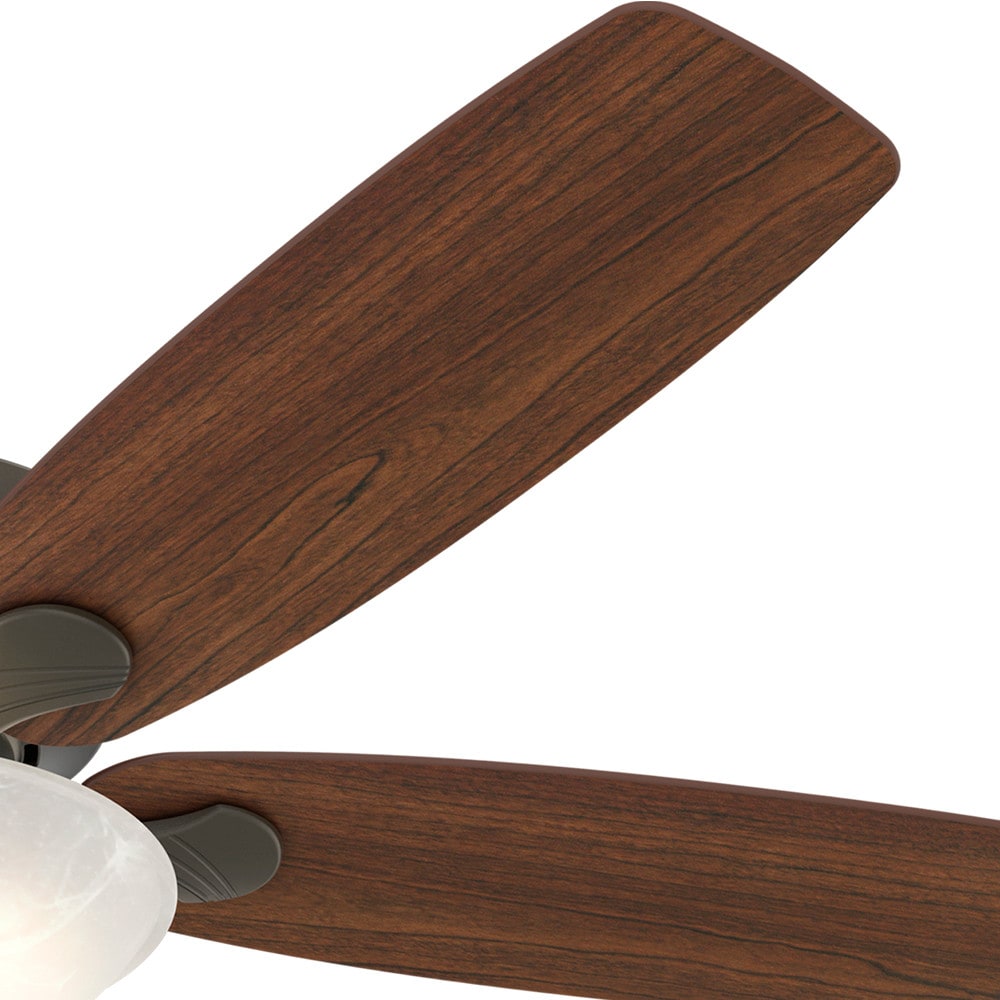 Hunter Regalia II 60-in New Bronze LED Indoor Ceiling Fan (5-Blade)