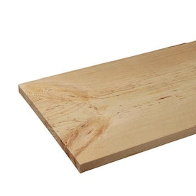(Common: 1-in x 12-in x 8-ft; Actual: 0.75-in x 11.25-in x 8-ft) Whitewood Board