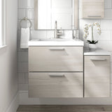 Style Selections Acadia 12-in x 20-in x 6.93-in White Soft Close Bathroom Wall Cabinet