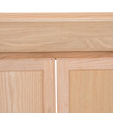 Project Source Oak Brook 36-in W x 35-in H x 23.75-in D Unfinished Oak Sink Base Cabinet, Fully Assembled