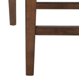 Safavieh Billy Dark Brown 5-Piece Counter-Height Dining Set, 48 x 24 x 36 in.