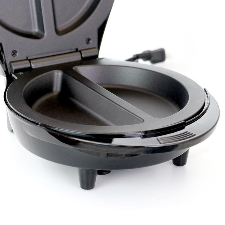 4-Egg Electric Double Black Omelet Maker Electric Skillet