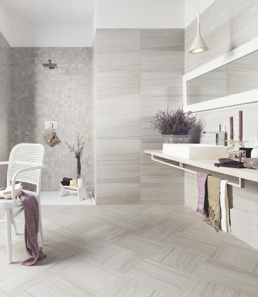 Emser Motion 6-Pack Cue 12-in x 24-in Glazed Porcelain Stone Look Floor and Wall Tile