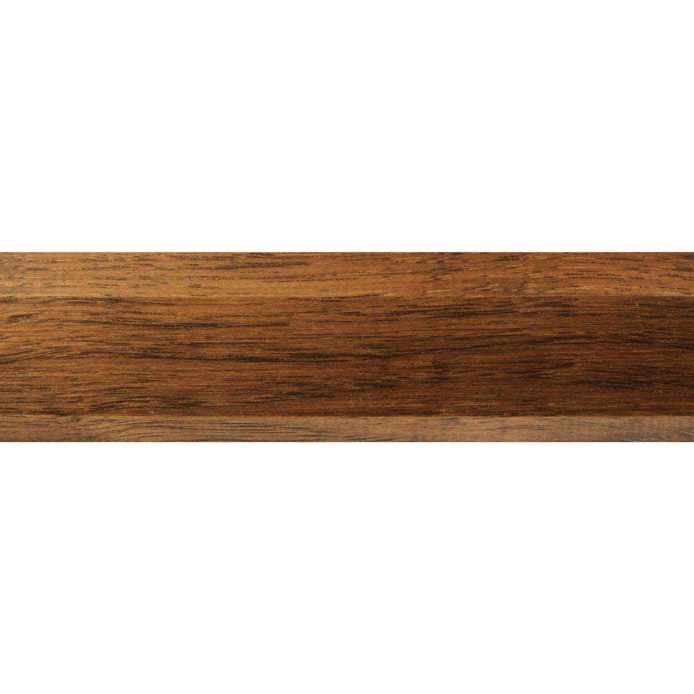 Flexco Oxford Brown 0.688-in T x 2-in W x 78-in L Solid Wood Threshold