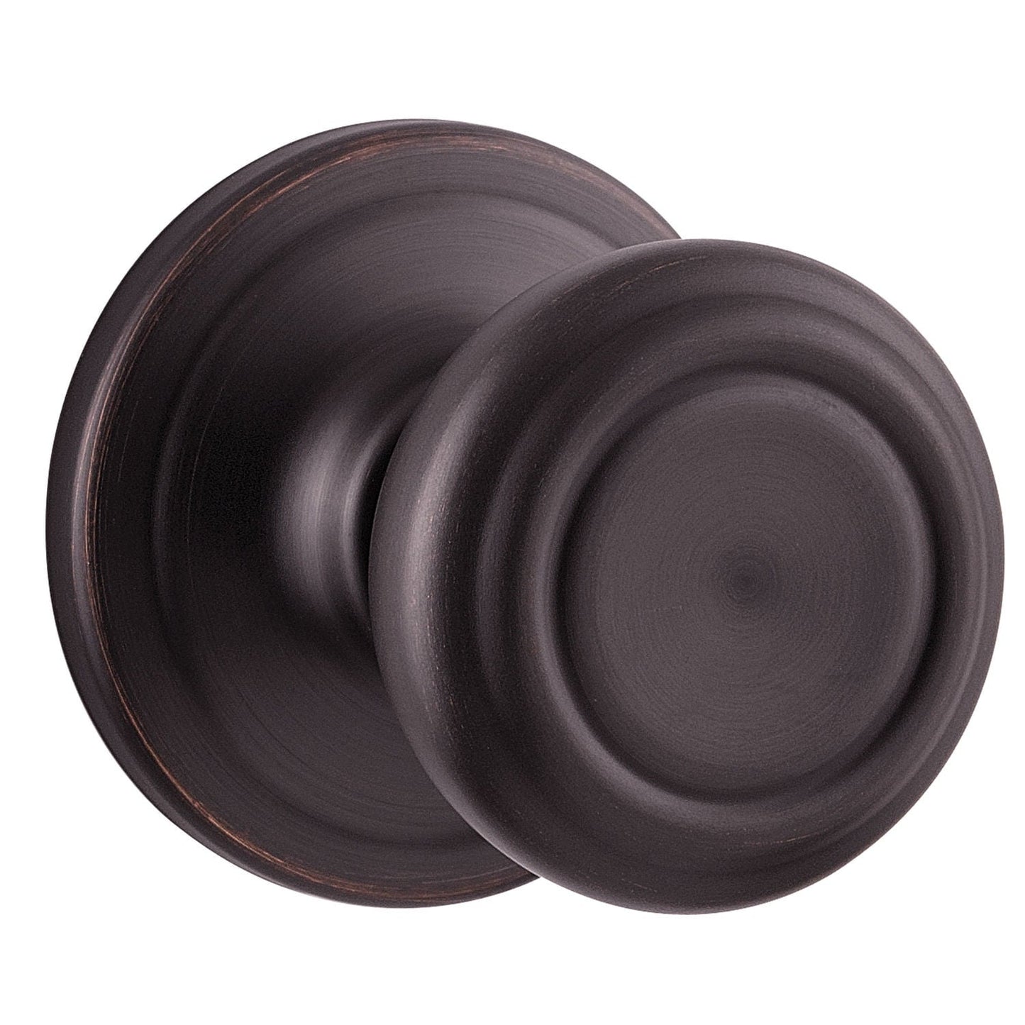 Kwikset Cameron Venetian Bronze Dummy Door Knob, Reversible (Right or Left Handed)