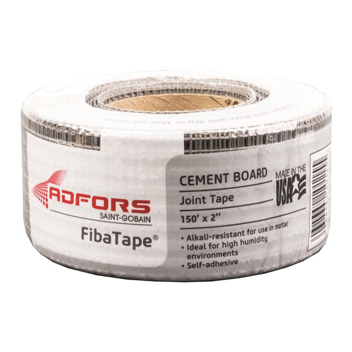 Saint-Gobain ADFORS FibaTape Alkali 2-in x 150-ft Mesh Construction Self-adhesive Drywall Cement Board Tape
