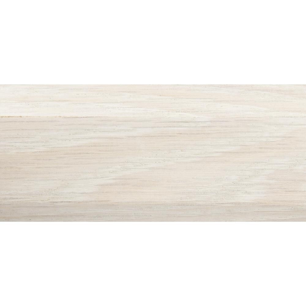 Flexco Alabaster 0.688-in T x 2-in W x 78-in L Solid Wood Threshold