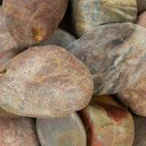 Red Polished 0.5 cu. ft . 1 to 2 in. Pebbles. 40 lb. Bag (55 bags / pallet) - Super Arbor