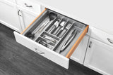 Rev-A-Shelf 21.25-in x 21.875-in Plastic Cutlery Insert Drawer Organizer