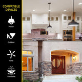 GE myTouchSmart Wi‑Fi Smart 15‑Amp 3‑Way Light Switch, White/Light Almond, Residential/Commercial