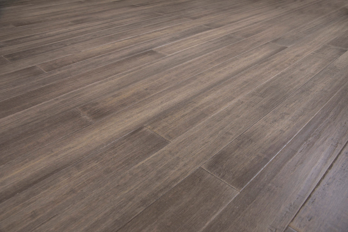 Cali Bamboo Fossilized Prefinished Boardwalk Bamboo Distressed 1/2-in Solid Hardwood Flooring Sample