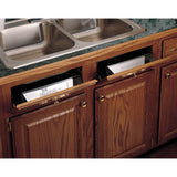 Rev-A-Shelf 11.5-in W x 3-in H 1-Tier Pull Out Metal Door Organizer