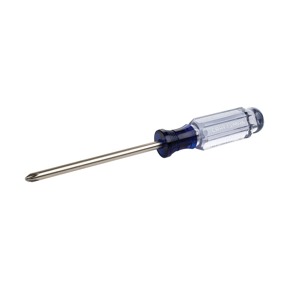 CRAFTSMAN Acetate Handle #2 x 4-in Phillips Screwdriver, CMHT65004