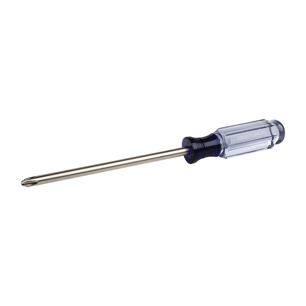 CRAFTSMAN Acetate Handle #3 x 6-in Phillips Screwdriver