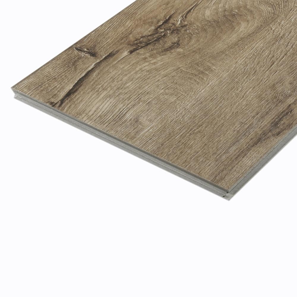 Mohawk Country Barn 7-3/4-in W x 4-1/2-mm T Waterproof Interlocking Luxury Vinyl Plank Flooring, 18.22-sq ft Carton