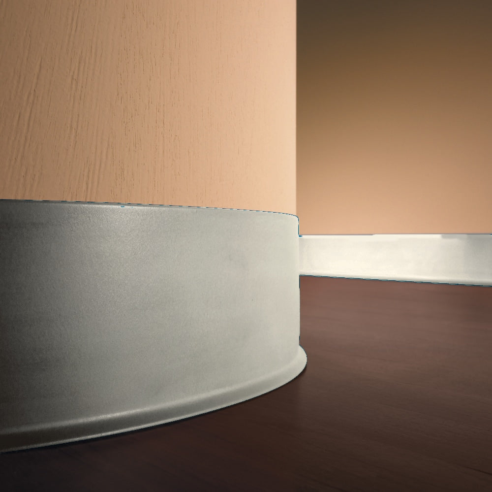 Flexco 2.5-in x 120-ft Light Gray Vinyl Wall Base