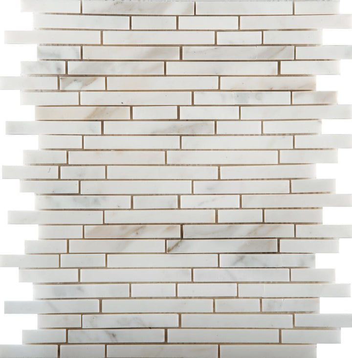 Emser Calacata 5-Pack Calacata Oro Natural Stone Marble Border Tile (12-in x 13-in)