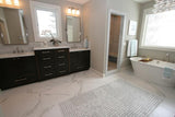 Emser Duomo Bianchi 6-in x 6-in Porcelain Tile Sample