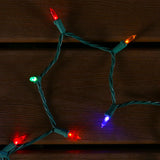 GE StayBright 100-Count 24.7-ft Multicolor LED Plug-In Christmas String Lights
