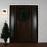 GE StayBright 50-Count 24.5-ft Sparkling Warm White LED Plug-In Christmas String Lights