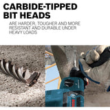 Bosch Bulldog 6-in Alloy Steel Masonry Drill Bit for SDS-Plus Drill, 3/16-in Diameter