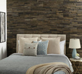 American Olean Rockland Ash Brown 6-in x 24-in Natural Wood Brick Wood Look Wall Tile