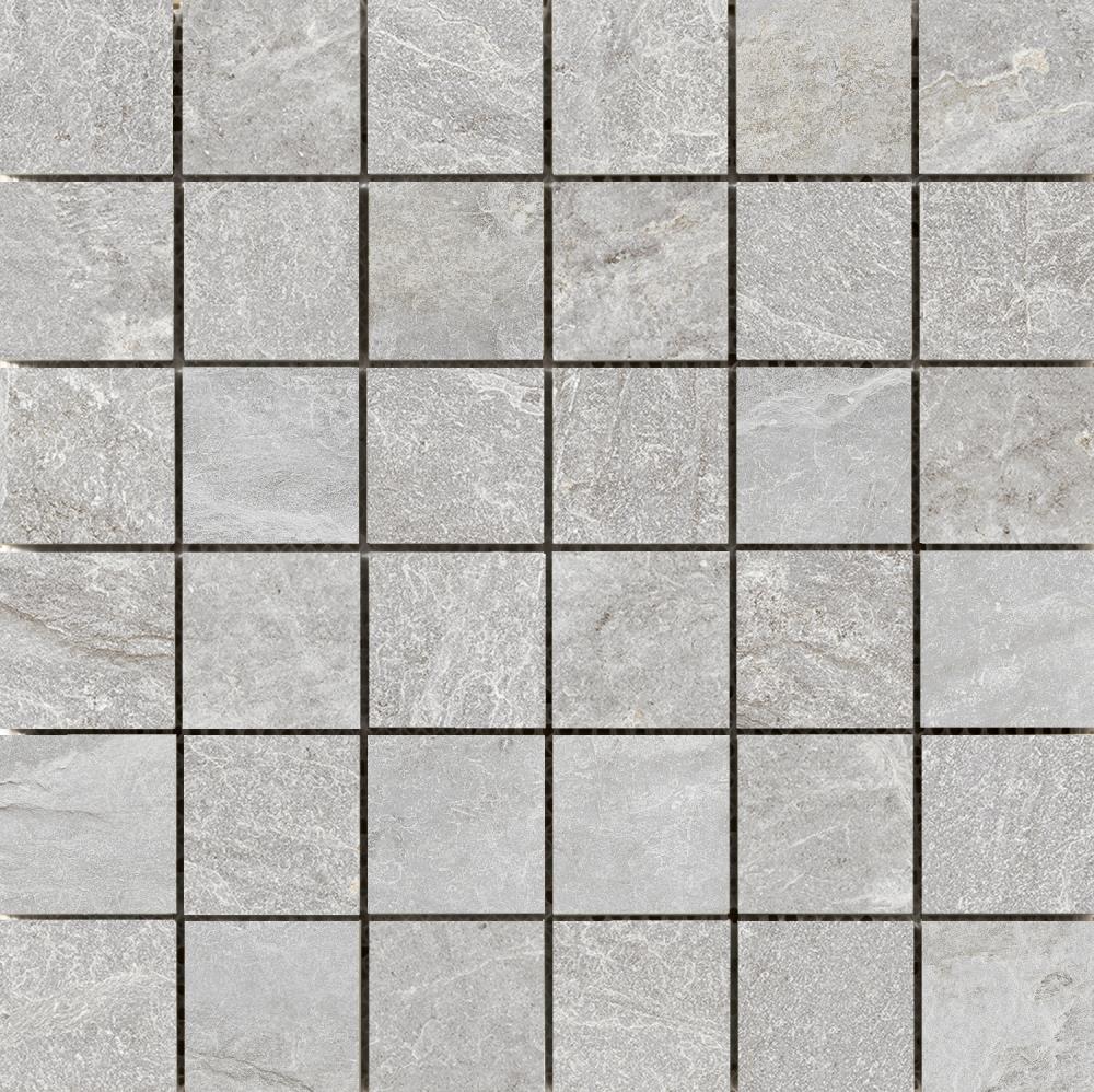 Emser Miletone 11-Pack Moon Porcelain Border Tile, 12-in x 12-in Sheets