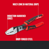CRAFTSMAN 8-in Electrical Linesman Pliers with Wire Cutter