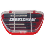 CRAFTSMAN 5-Pack Steel 5-in Screw Extractor Set
