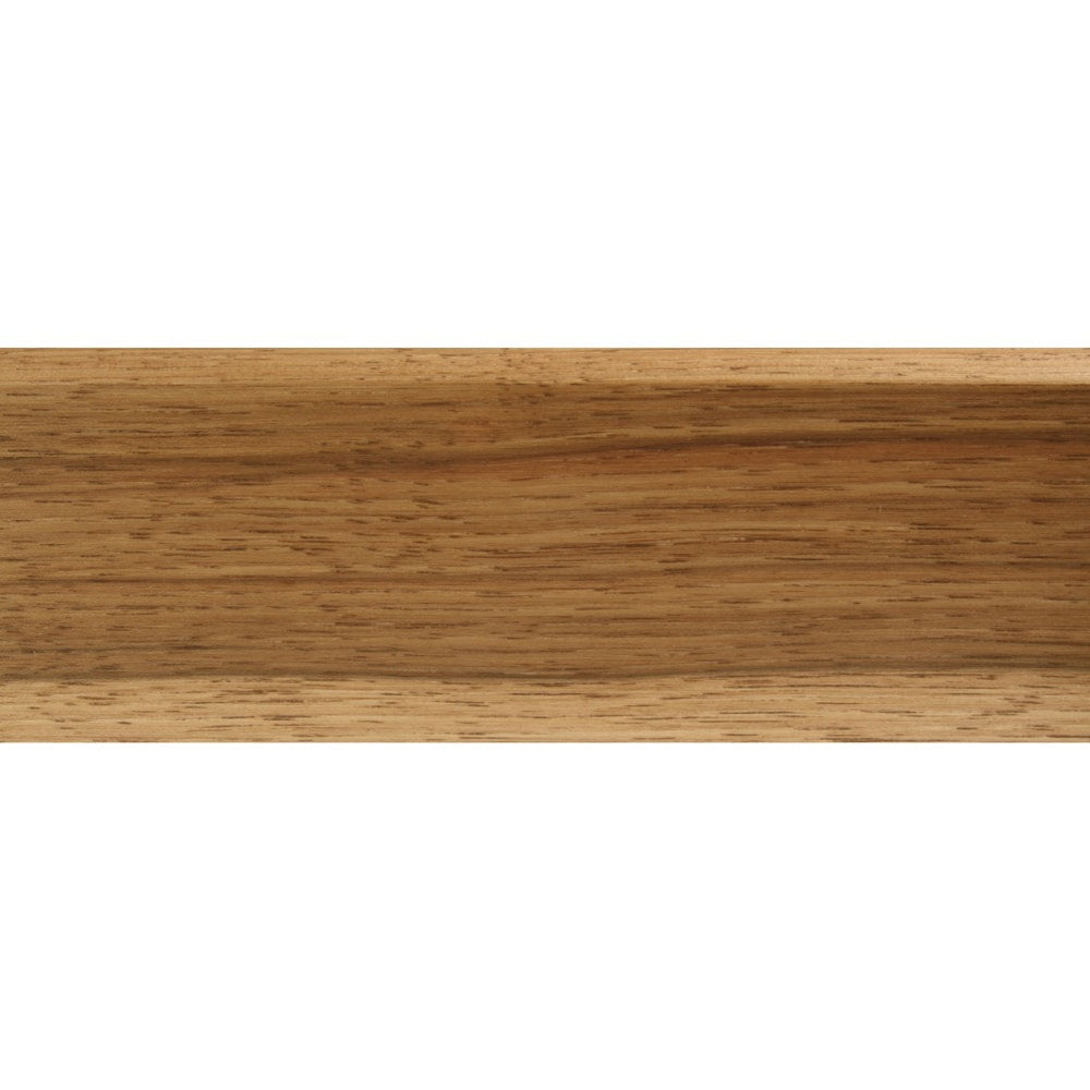 Flexco Solid Wood Stair Nose, 2.75-in W x 78-in L, Honey Grain Prefinished Hickory