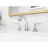 Ladera 8 in. Widespread 2-Handle Bathroom Faucet in Polished Chrome - Super Arbor