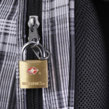 Brink's 22mm TSA Solid Brass Travel Padlock, 2-Pack
