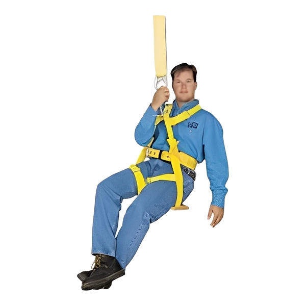 Bosun Chair with Belt and Support Straps, Suspension D-Rings - All Sizes