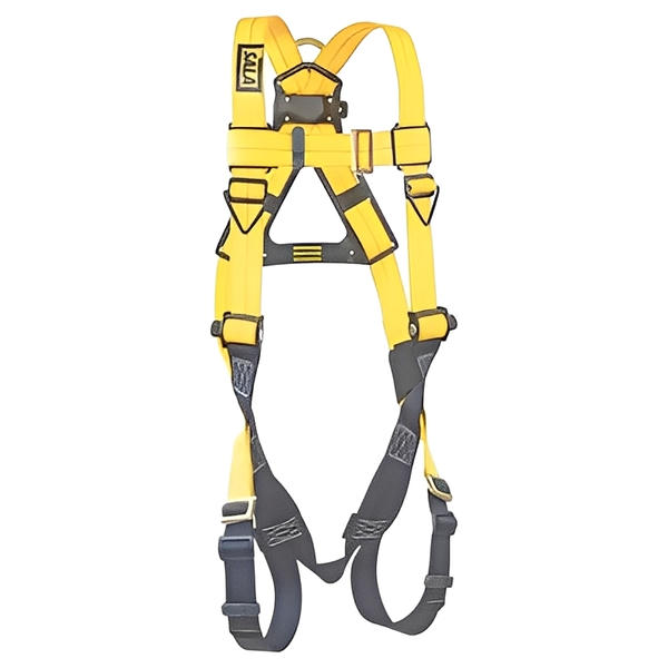 Delta Vest Style Harness with Back D-Rings, Pass Thru Buckle Legs