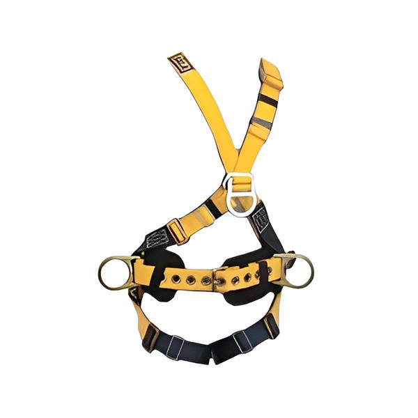 Cross Over Construction Climbing Harnesses, Back, Front & Side D-Rings- All Sizes image 4