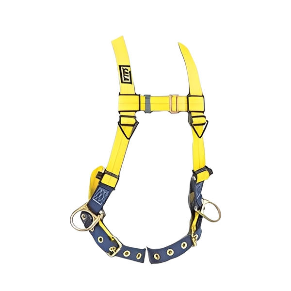 Delta Vest Style Positioning Harness, Back&Side D-Rings, Pass Thru Buckle Legs - All Sizes image 2
