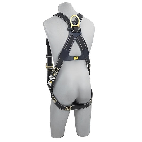 Delta Vest Style Welder's Harnesses, Back D-Ring, Pass Thru Buckles - All Sizes image 2