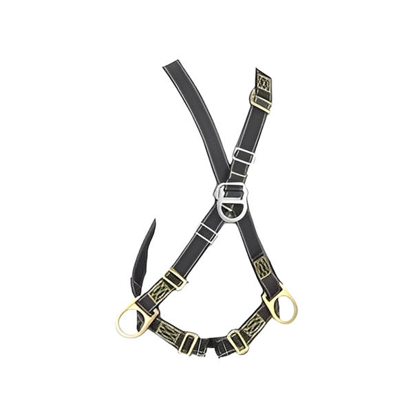 Delta® Cross Over Style Welder's Positioning/Climbing Harnesses - All Sizes image 2