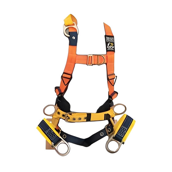 Chair Harness with Rigid Seat Board, Extended Back D-Ring/Side D-Rings - All Sizes image 2