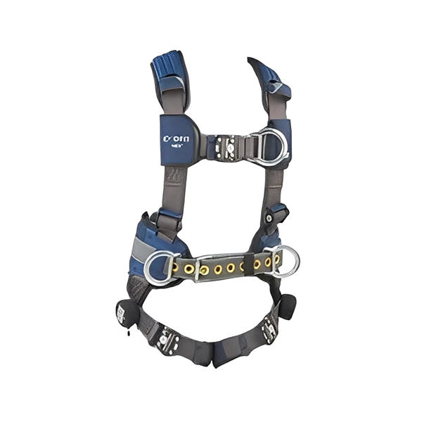 ExoFit NEX Construction Style Climbing Harness, Back/Side/Front D-Rings - All Sizes image 3
