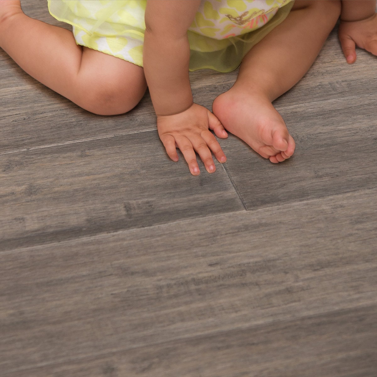 CALI Bamboo Fossilized Boardwalk Solid Bamboo Flooring, 9/16 in. T x 5-3/8 in. W x 72 in. L, Tongue & Groove, 26.89 sq. ft./Case