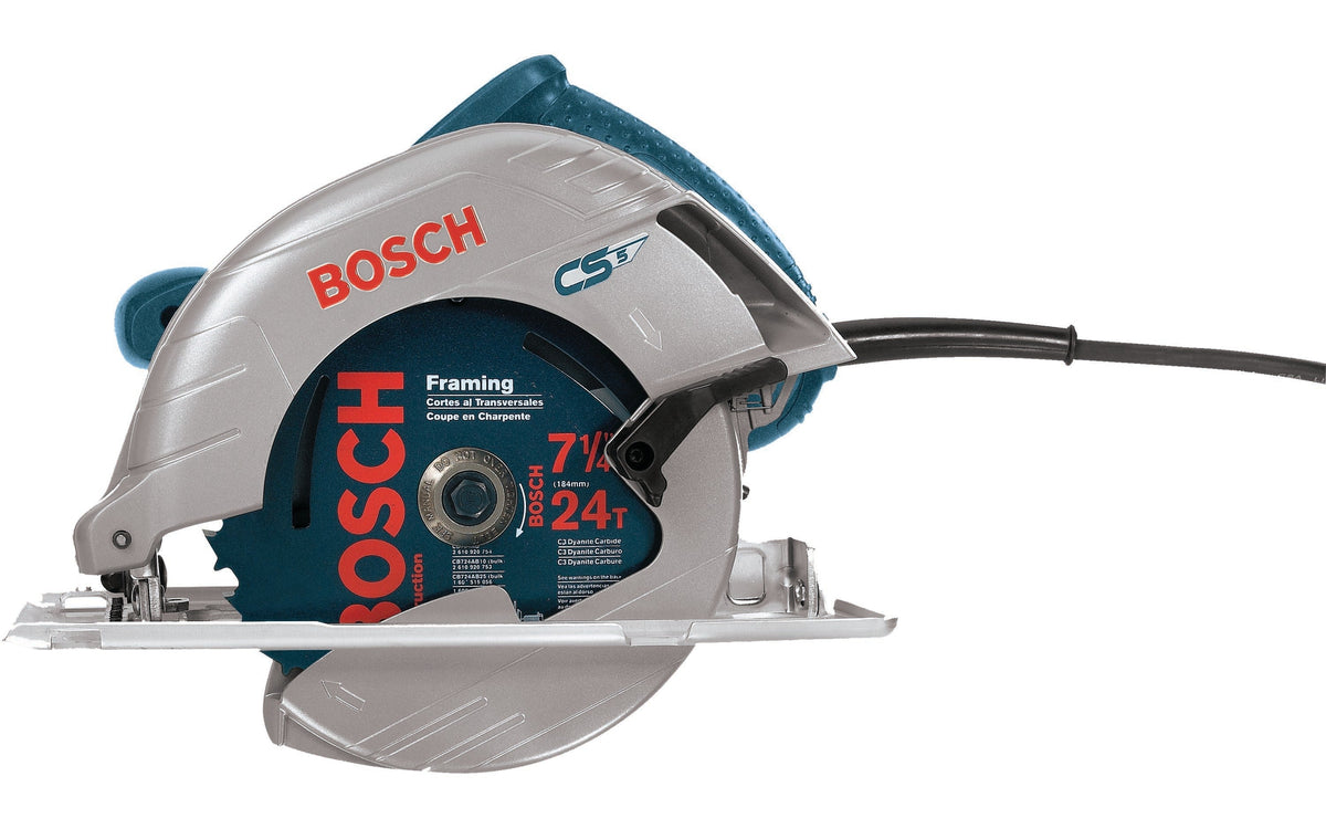 Bosch 15-Amp 7-1/4-in Corded Circular Saw with Steel Shoe (CS5)
