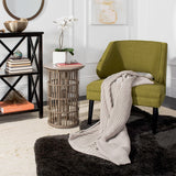 Safavieh Textures and Weaves Palewisper 50 x 60 in. Cotton Throw