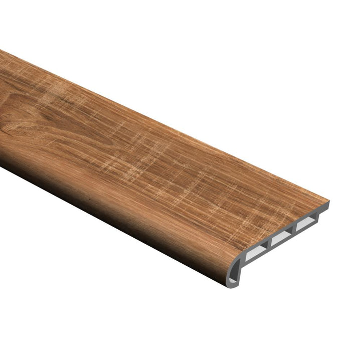 Cali Bamboo Vinyl Pro Classic 2.07-in x 72.83-in Mesquite Prefinished Stair Nosing