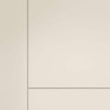 JELD-WEN Studio SL130 32-in x 80-in Primed 5-Panel Square Hollow Core Hardwood/Hardboard Left-Hand Single Prehung Interior Door