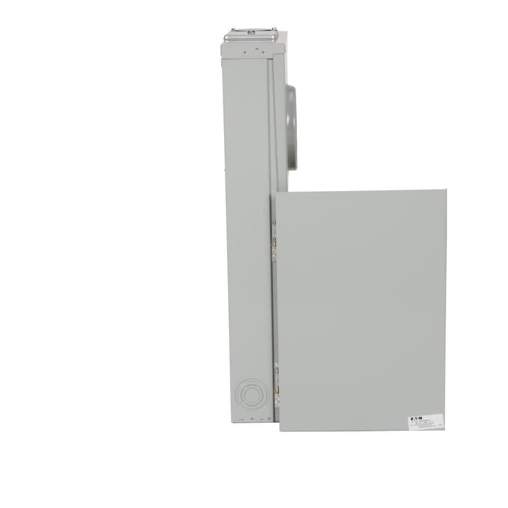 Eaton Type BR 200-Amp 20-space load center - detail view