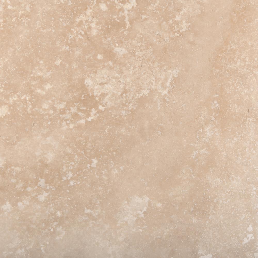 Emser Travertine Ivory Classic 18-in x 18-in Honed and Filled Natural Stone Travertine Tile