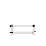 Freedom 2-ft H x 5-ft W White Vinyl Flat-top Fence Gate (Unassembled)