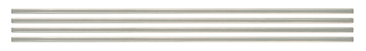 Smart Tiles Smart Edge Brillo Silver 1/4-in x 18-in Polished Resin Subway Linear Peel and stick Wall Tile product image